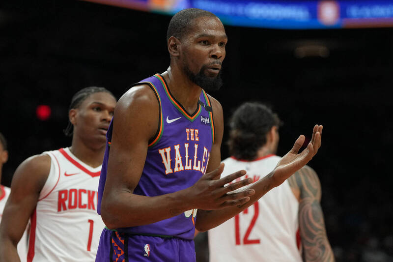 NBA》太陽KD走定了？ 資深記者透露風聲：有強烈跡象